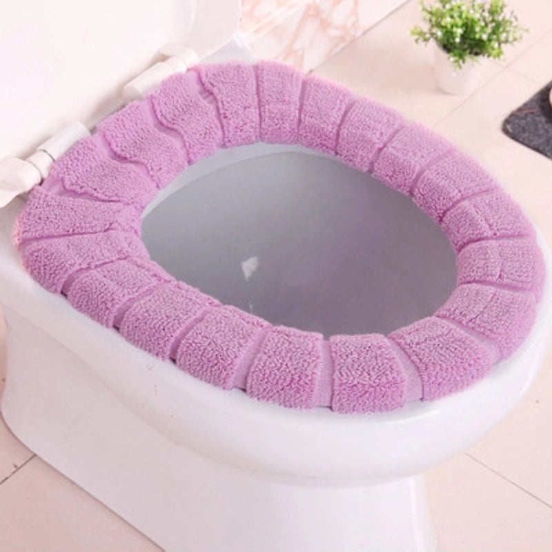 Cotton Solid Color Pastoral Style Bath Mat|Home & Living Bathroom Accessories
