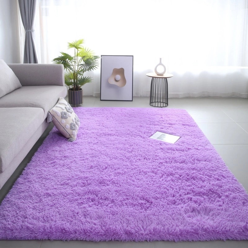 Casual Vacation Solid Color Polyester Fiber Carpet Bedding Set|Home Decor & Bedding