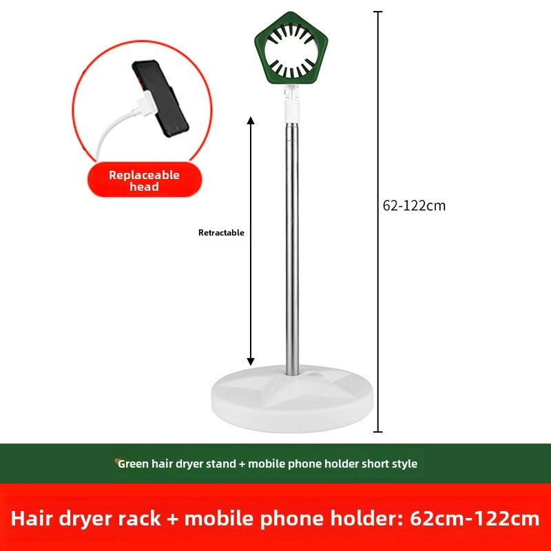 Hands-Free Vertical Hair Dryer Stand for Mobile Phone and Pets | Home & Living Accessories