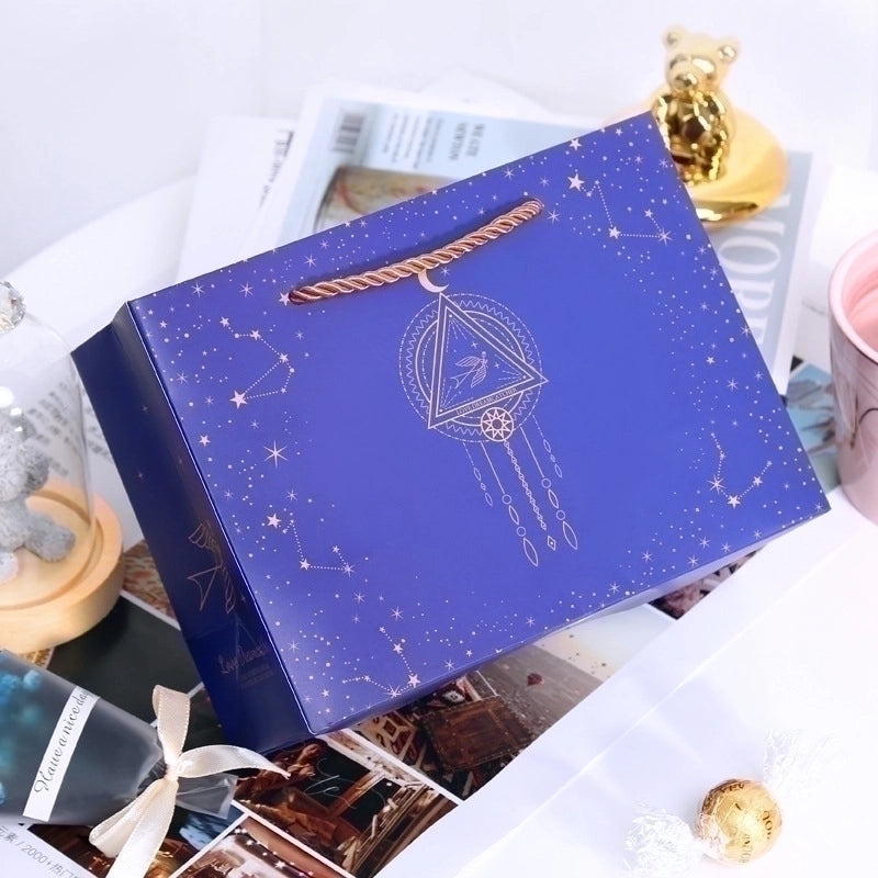 Ins Style Valentine's Day Gift Bag Handheld Paper Gift Bag for Birthday Presents|Gift Bags & Wrapping Supplies