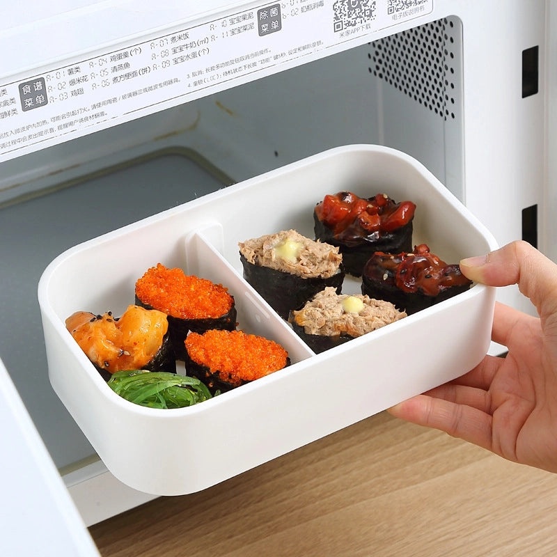 Striped Casual Plastic Silica Gel Crisper for Home Kitchen Storage|Kitchen Storage & Organization