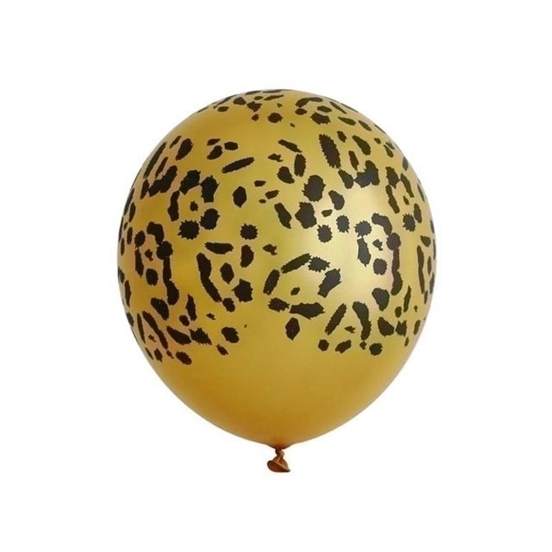 Cow Print and Cheetah Pattern Birthday Balloons | Party Decorations