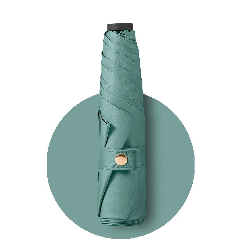 Classic Solid Color Stainless Steel Umbrella Rain Gear|Umbrellas & Rain Accessories