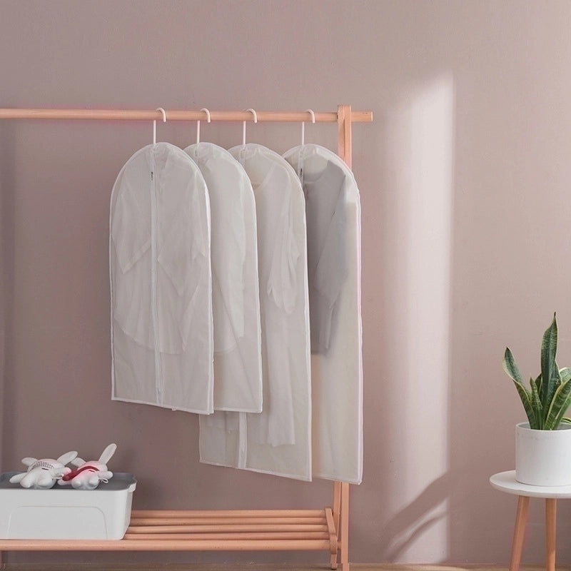 Large Transparent Clothes Dust Cover for Wardrobe Storage | Home Organization Accessories