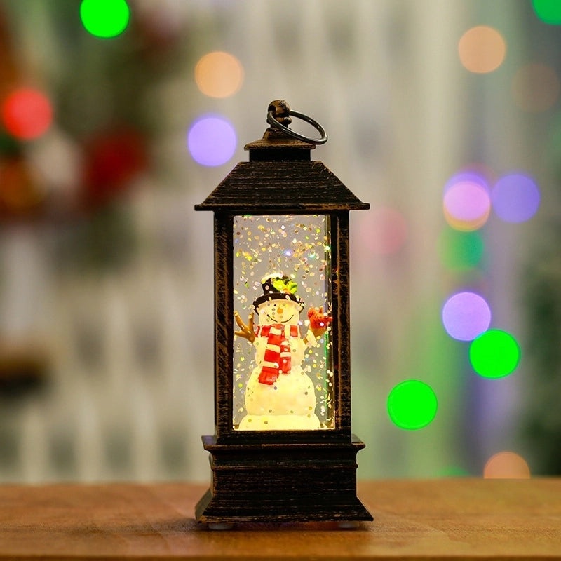Vintage Telephone Booth Oil Lamp Christmas Decoration|Home Decor & Lighting