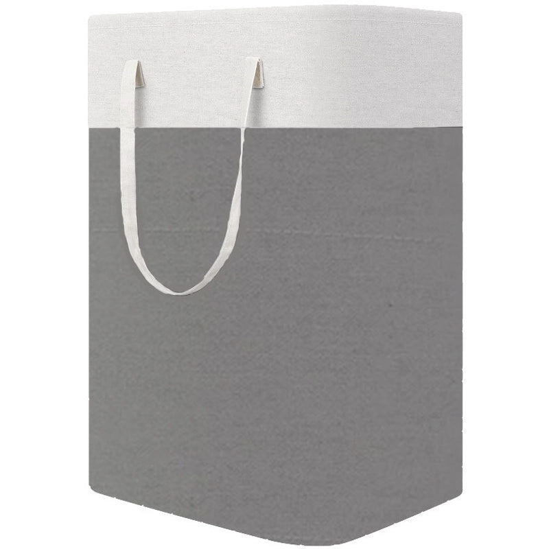 Simple Solid Color Fabric Laundry Hamper|Home Storage & Organization
