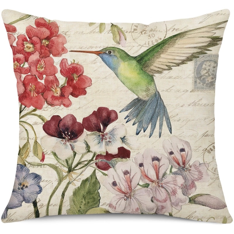 Trendy Animal and Floral Linen Pillow Covers|Home Decor Pillows