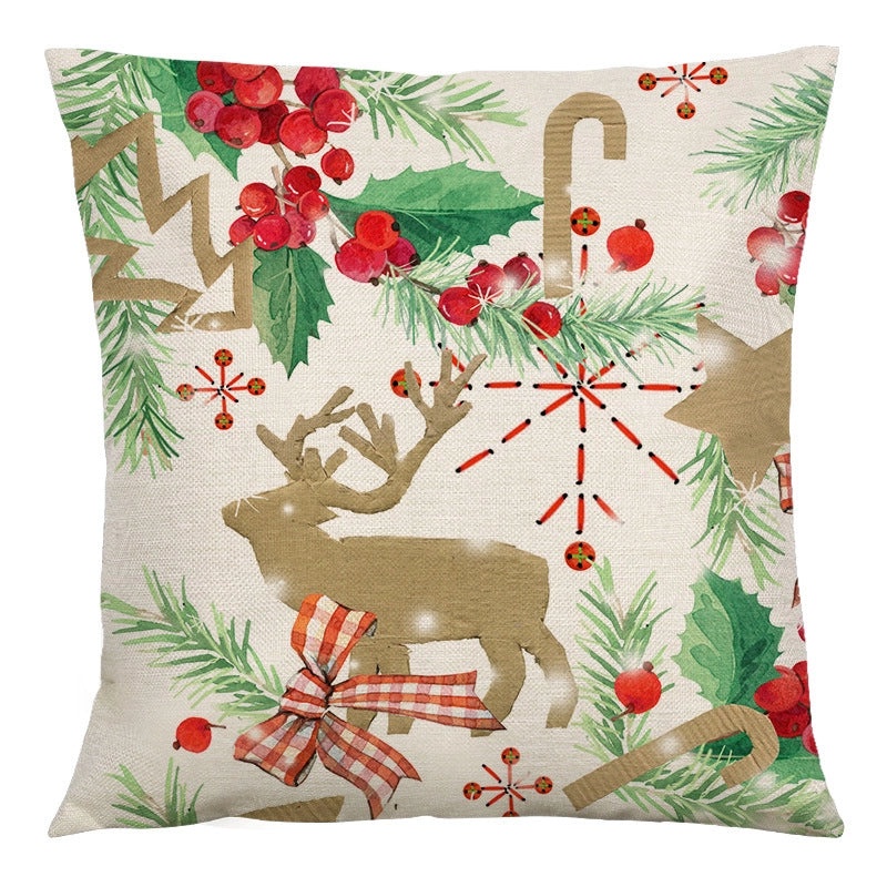 Adorable Botanical Linen Pillow Covers|Home Decor Pillows