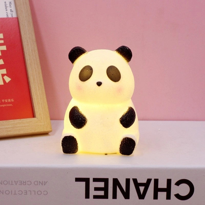 Adorable Bear and Duck Vinyl Night Lights for Indoor Birthday Decor|Home Decor Lighting