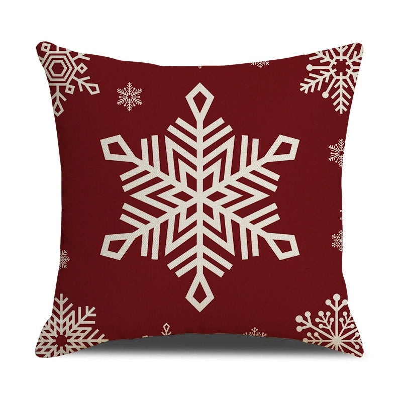 Stylish Elk Print Polyester Pillow Covers | Home Decor Pillows