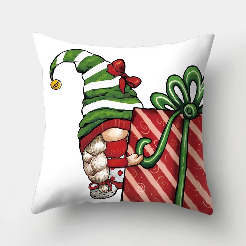 Christmas Minimalist Santa & Snowman Pillow Cases | Home Decor & Accessories