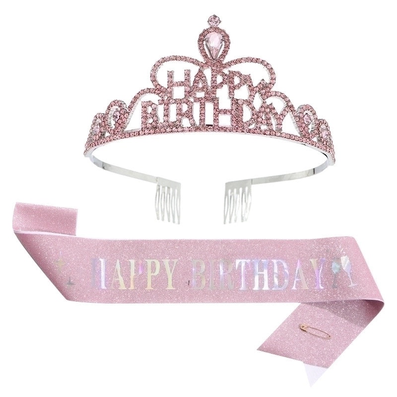 Stylish Metal Crown Letter Set - 2 Pieces | Jewelry & Accessories