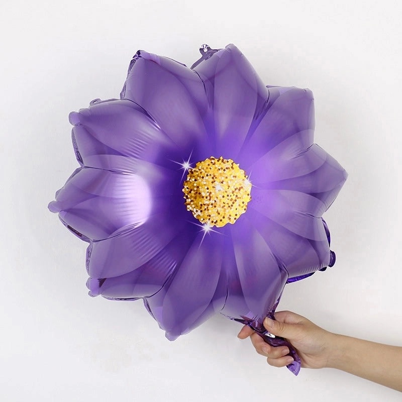 Birthday Rose and Daisy Flower Aluminum Foil Balloon for Party Decorations|Party Supplies Balloons