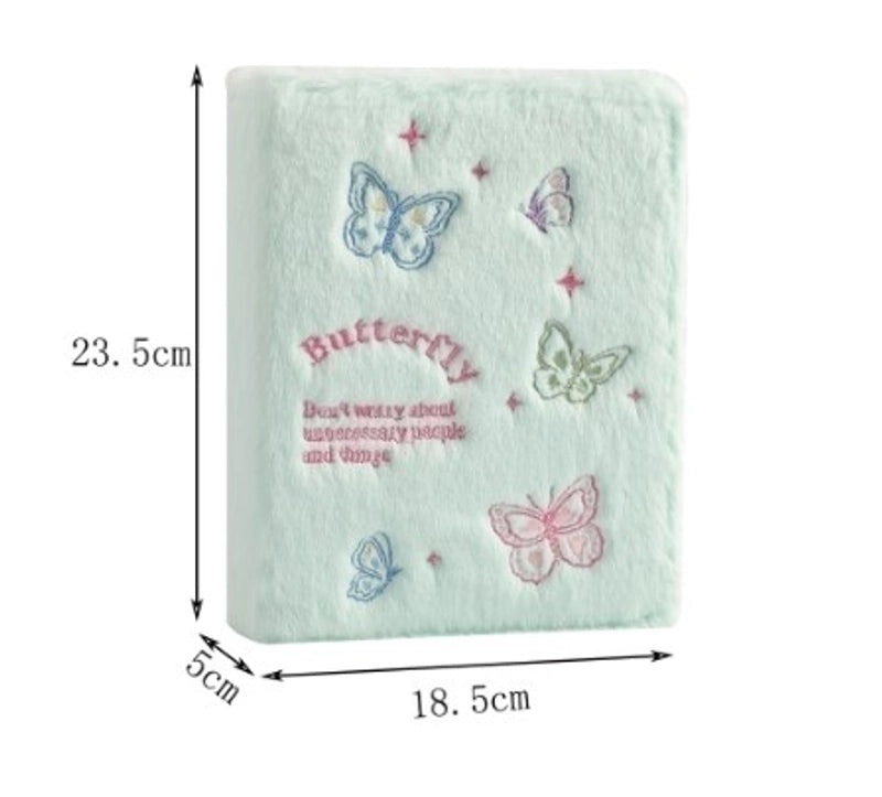 Retro Butterfly Photo Album with Mixed Materials for Daily Memories | Photo Albums & Scrapbooks