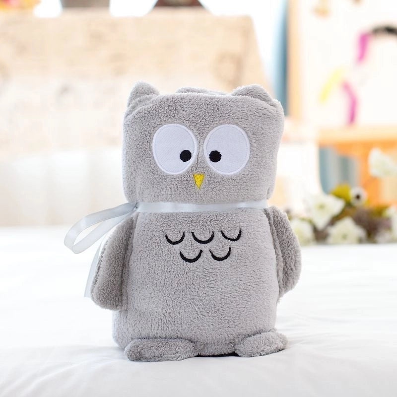 Adorable Cartoon Print Soft Polyester Towels for Kids|Bath Towels & Accessories