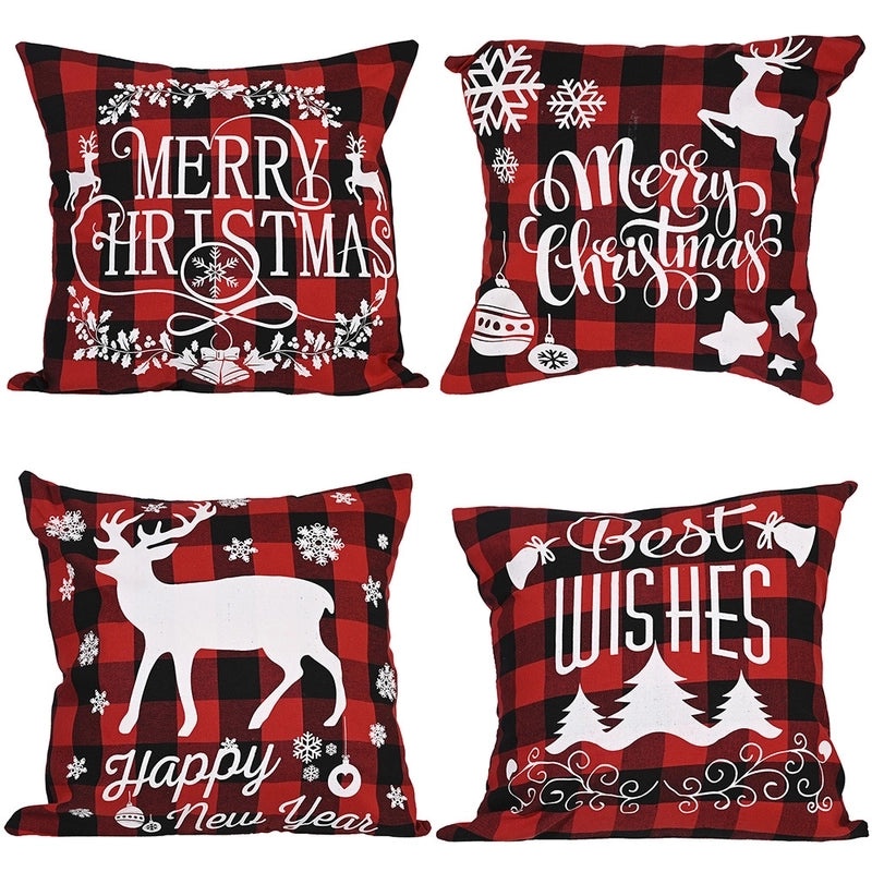 Festive Christmas Couch & Sofa Decorations for Holiday Home | Holiday Home Decor