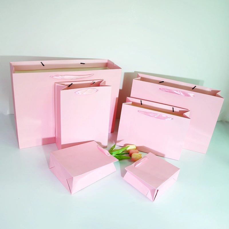 Simple Solid Color Paper Gift Bag|Gift Bags and Wrapping Supplies