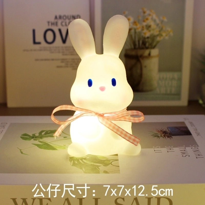 Adorable Bear and Duck Vinyl Night Lights for Indoor Birthday Decor|Home Decor Lighting