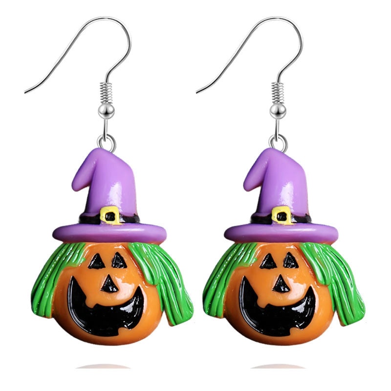 Halloween Pumpkin Cute Resin Hand Eye Charm | Jewelry Accessories
