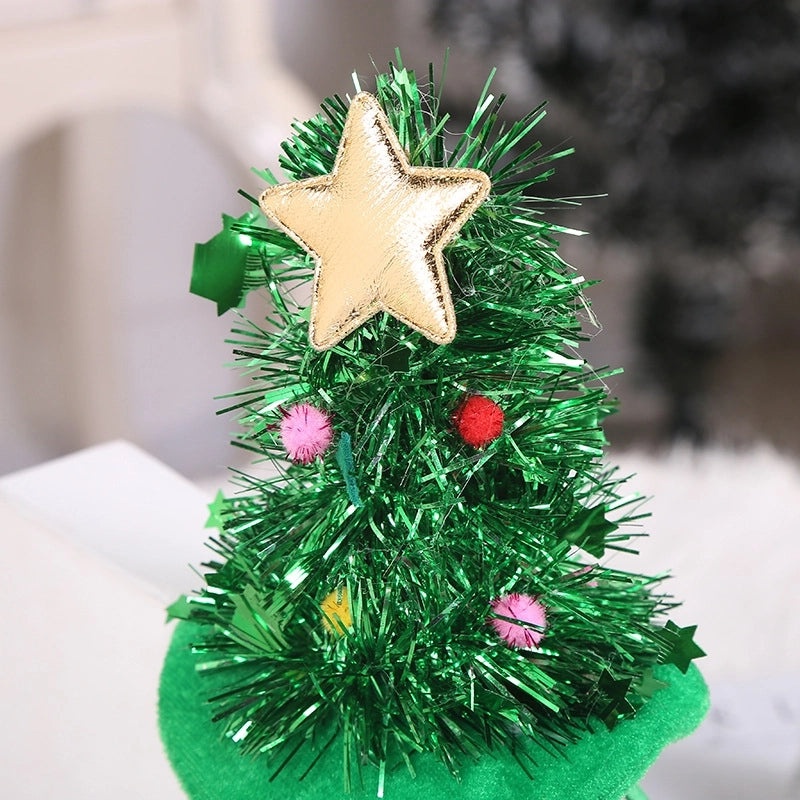 Festive Christmas Tree Star Hairband Party Accessory Plastic Headband for Holiday Costume|Holiday Accessories