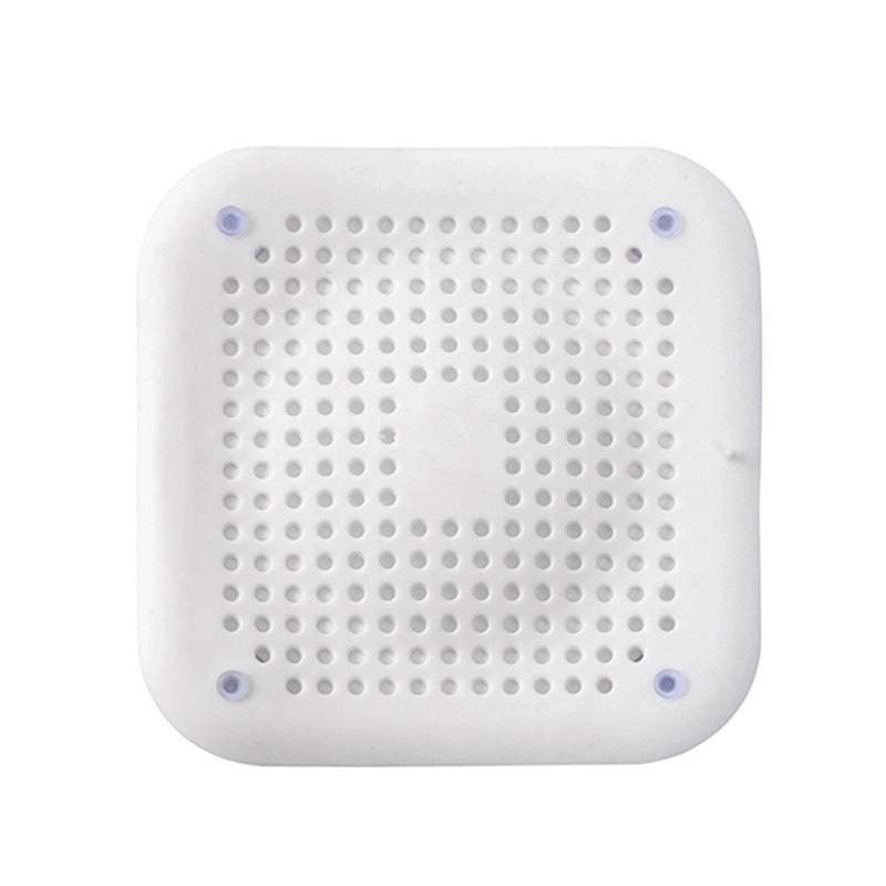 Minimalist Solid Color TPR Floor Drain Cover, Durable Waterproof Bathroom Drain Protector|Home Improvement Bath Accessories