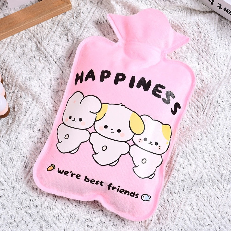 Mini Plush Hot Water Bag Portable Heating Pad Small Warm Handbags for Belly and Hands|Home & Living