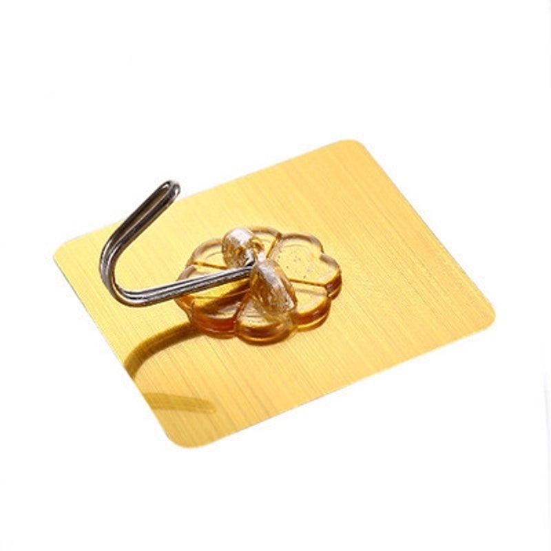 Durable Solid Color Plastic Hooks for Everyday Use|Home Organization & Storage Accessories