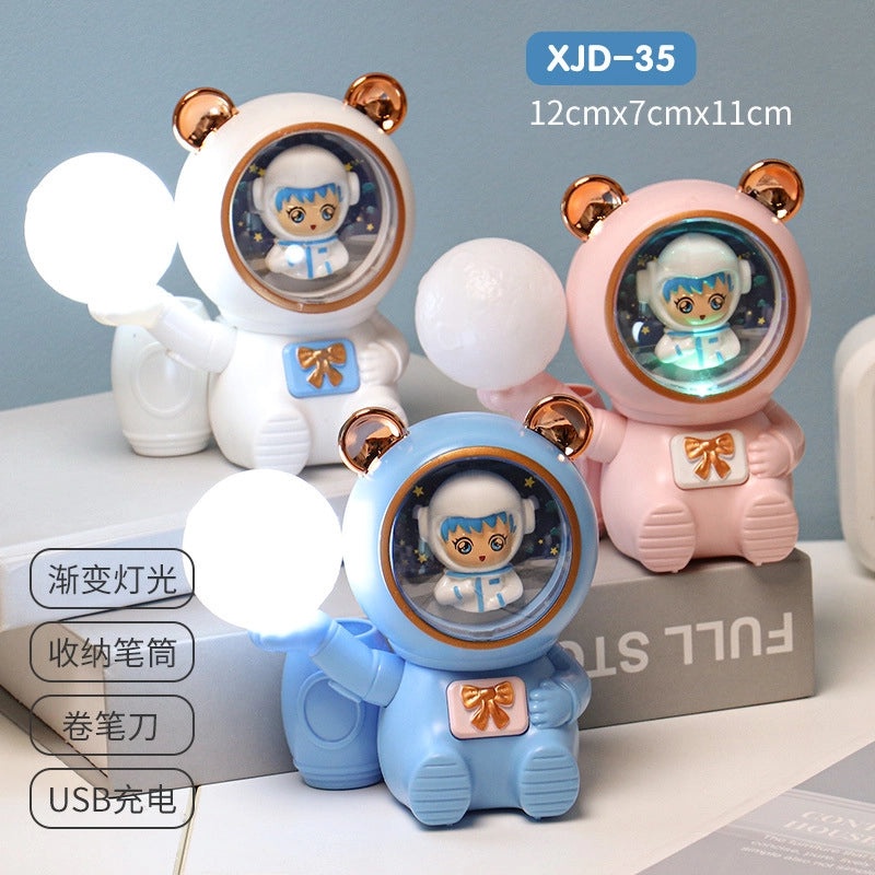 Adorable Cartoon Character Plastic Night Lights for Indoor Use|Home Decor Lighting