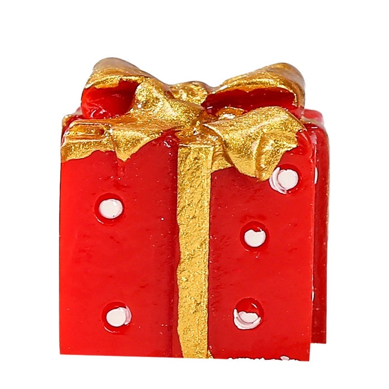 Festive Christmas Tree Santa Claus Snowman Resin Figurines for Indoor Home Decor|Holiday Decorations