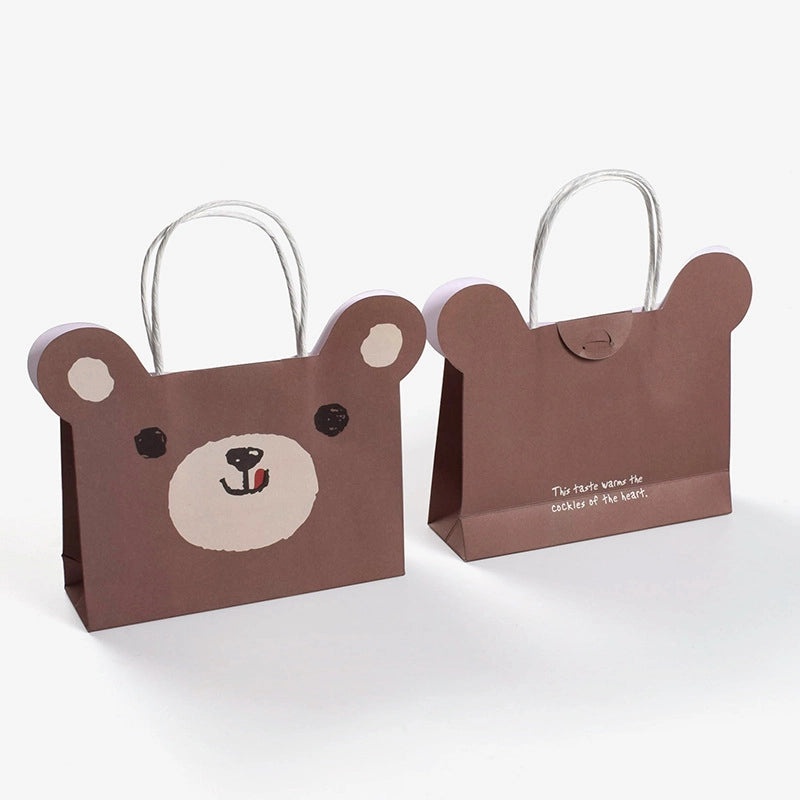 Adorable Bear-Themed Party Favor Bags for Dates|Party Supplies Gift Bags