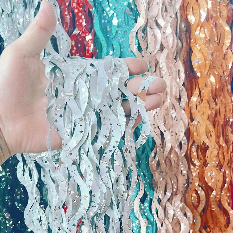 Exaggerated S Shape Star Plastic Wall Decor in Cartoon Style|Home Decor Wall Art