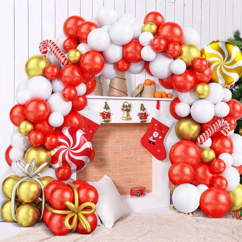 Christmas Colorful Candy Themed Party Balloons - Casual Emulsion Balloon Decorations|Party Supplies & Decorations