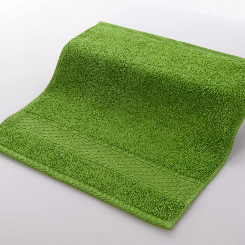 Soft Cotton Square Face Towel Highly Absorbent Household Use|Home Textiles & Towels