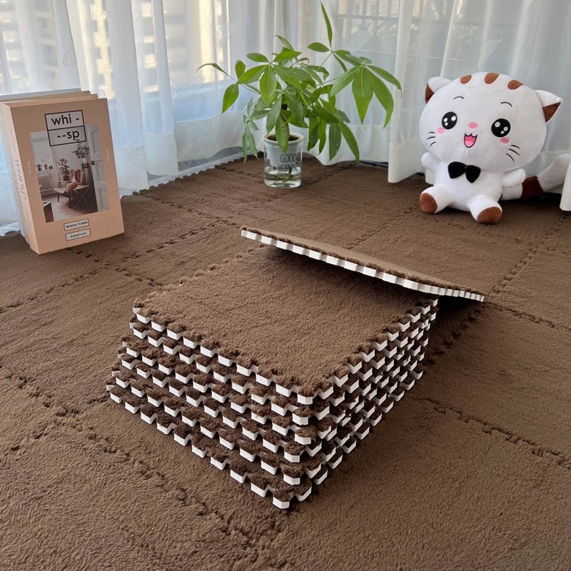 Elegant Solid Color Cotton Rug for Couch and Sofa | Home Decor Rugs