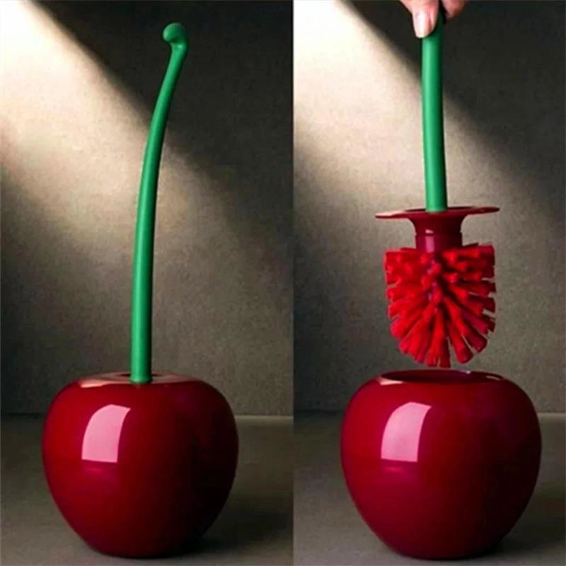 Fruit-Themed Plastic Toilet Brush for Bathroom | Home & Living Bath Accessories