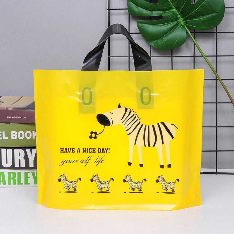 Printed PE Tote Bag for Children's Clothing|Kids Apparel Accessories
