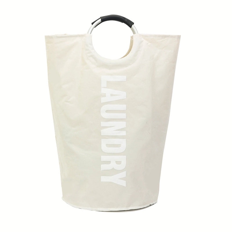 Solid Color Oxford Fabric Laundry Hamper|Home & Living Storage