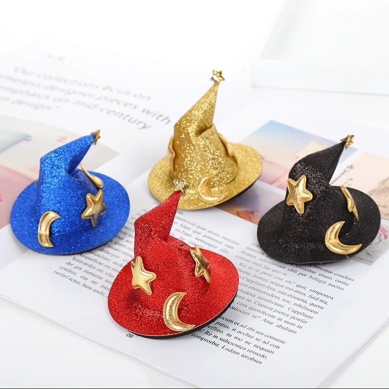 Curvy Witch Hat Hairpin for Halloween | Halloween Accessories