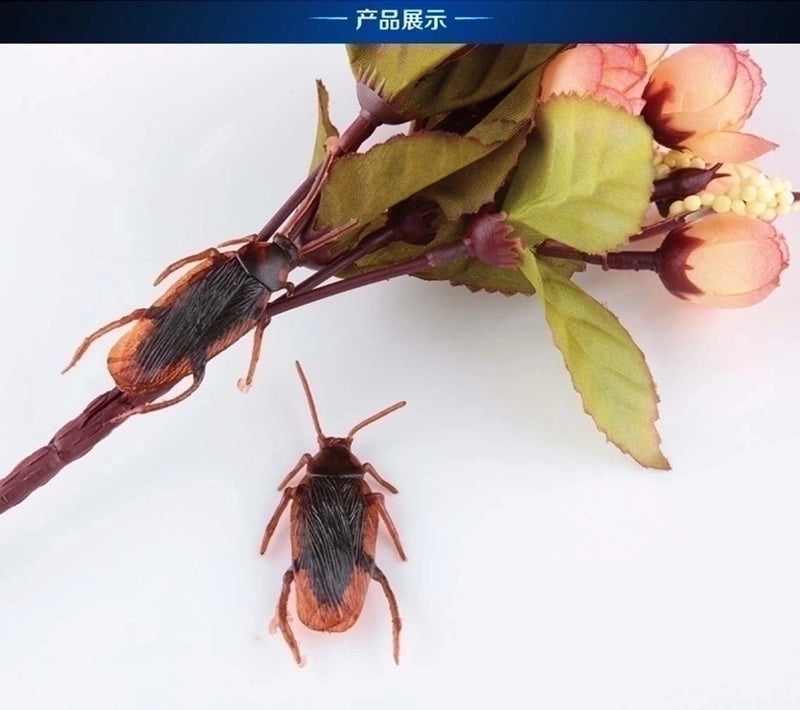 200pcs Realistic Fake Cockroach Toys for Pranks April Fool's Day Practical Joke Props|Novelty & Gag Gifts