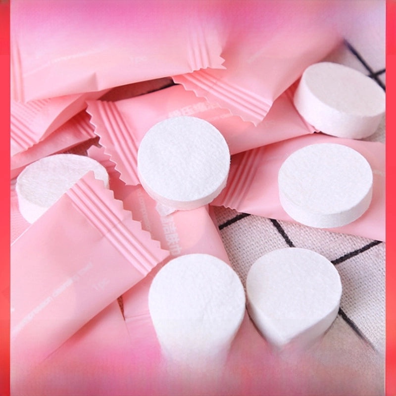 200 Pieces Disposable Compressed Face Wash Towels Small Travel Cleansing Candy Towels|Personal Care
