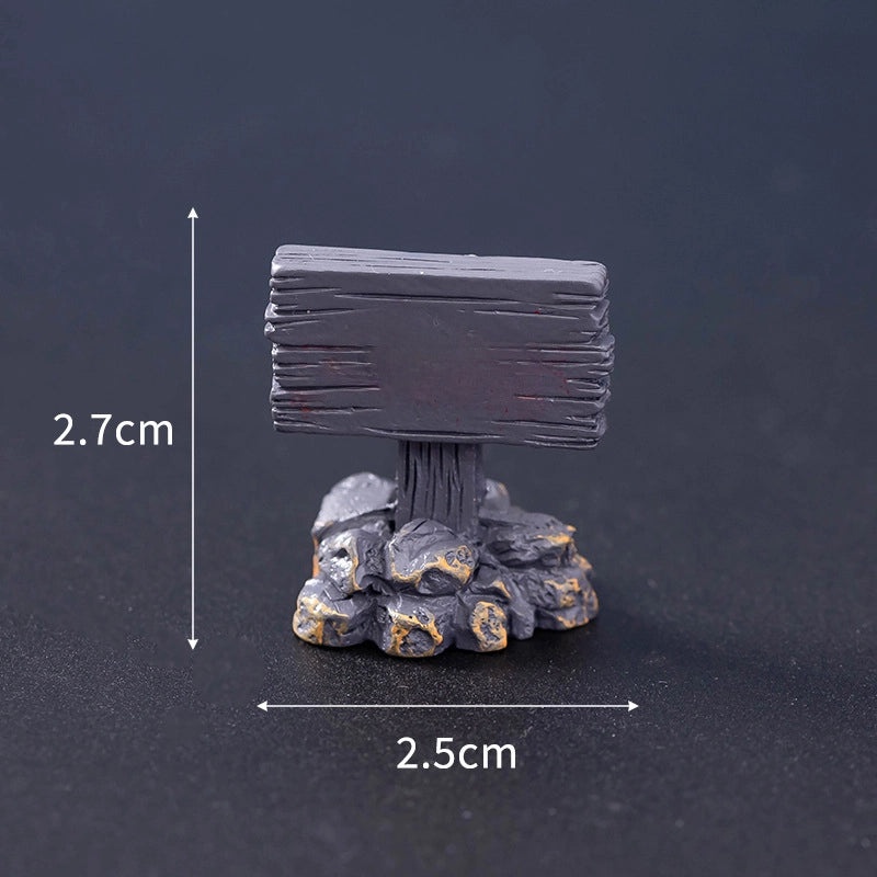 Halloween Mini Resin Skull & Mummy Ornaments Ghost Decorations for Home Desktop Creative Horror Festival|Halloween Decorations