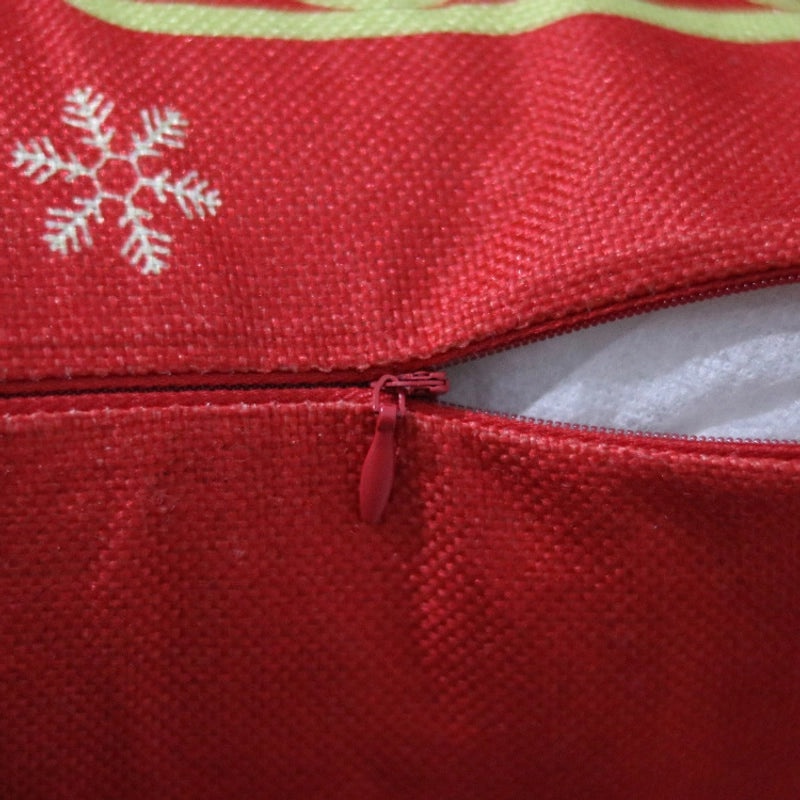 Festive Christmas Pillow Covers with Santa Claus, Owl, and Snowman Designs | Home Decor Pillows