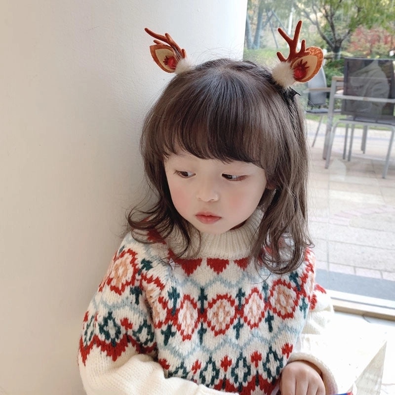 Festive Resin Antler Hairpin for Daily Wear|Hair Accessories