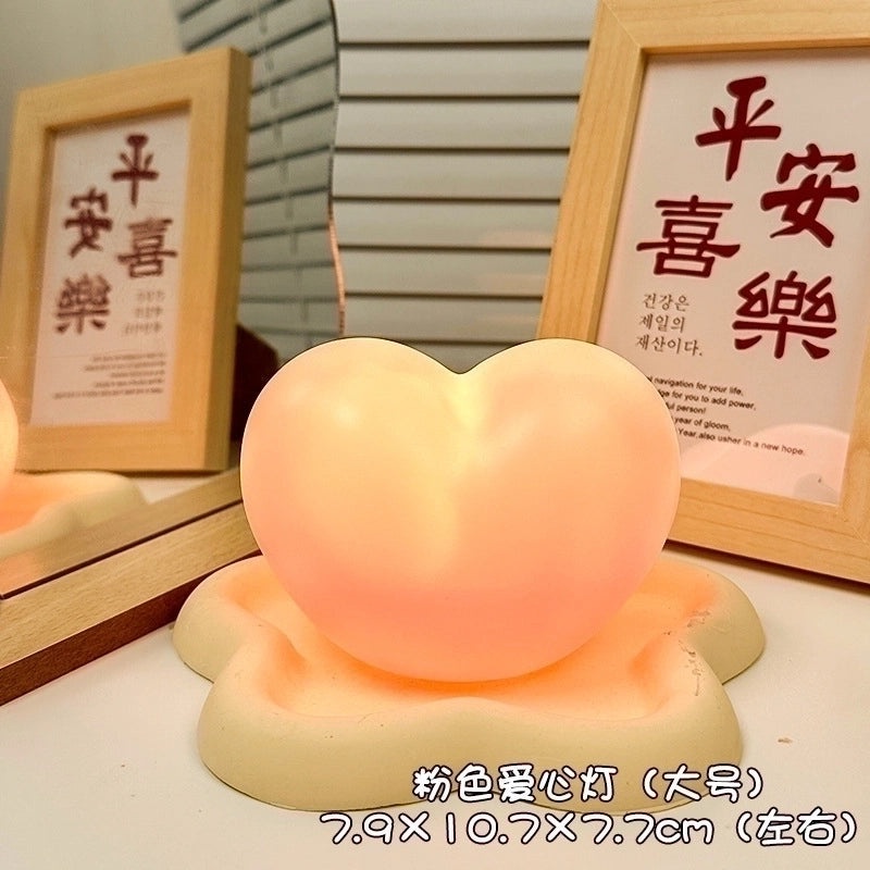 Mini Night Light for Bedroom | Bedside Luminous Table Lamp | Decorative Small Desk Lamp|Home Lighting|Nighttime Ambient Light|Bedroom Accessories