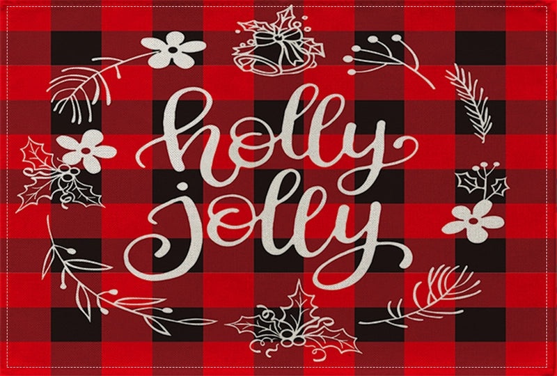 Vintage Cotton Linen Christmas Tree Letter Decoration|Home & Garden > Holiday Decor > Christmas Decorations