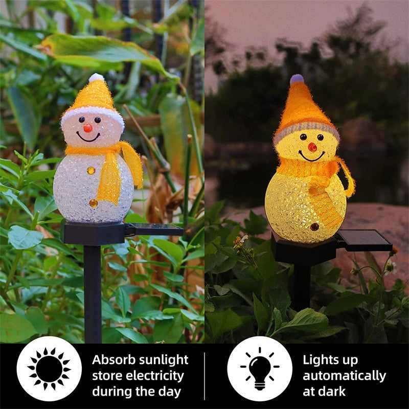 Festive Snowman String Lights for Christmas Parties | Holiday Decorations