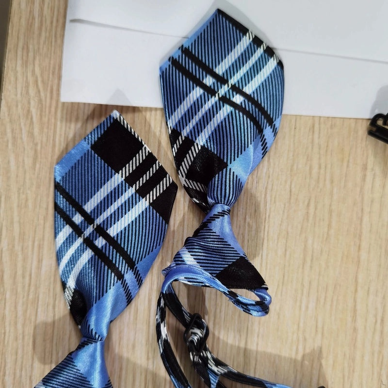 Plaid Bow Tie Pet Collar Adjustable Cat and Dog Collar Universal Jewelry Accessory|Pet Accessories