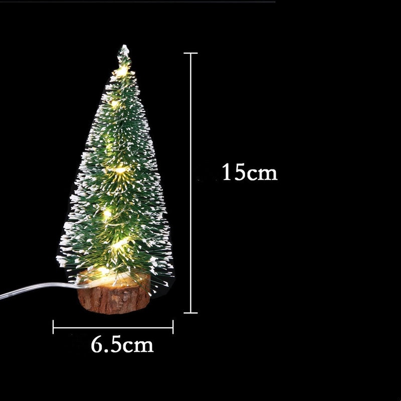 Casual Christmas Tree Plastic Iron Table Decoration for Family Gathering | Holiday Home Decor