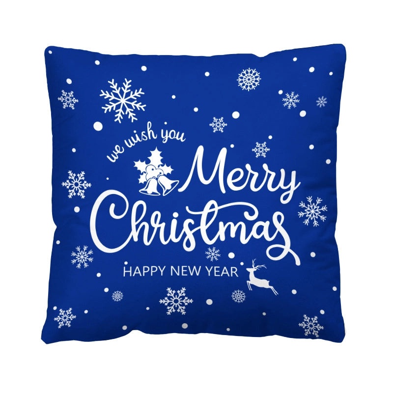 Plush Letter Print Short Pillow Covers for Casual Vacation Decor|Home Decor & Bedding