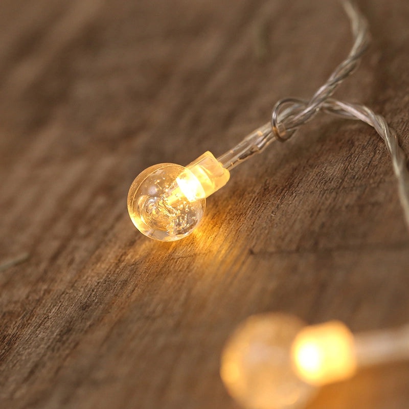 Romantic Solid Color PVC String Lights for Christmas Wedding Party|Home Decor Lighting